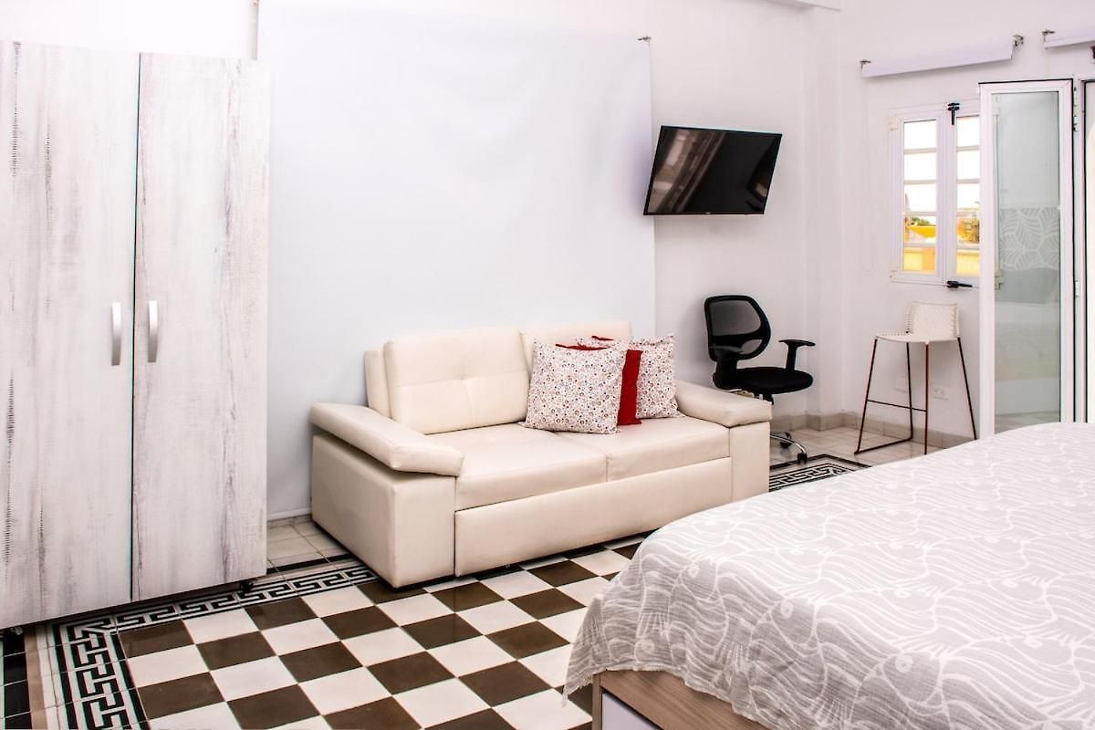 Estudio Colonial Con Balcón, Plaza Santo Domingo Con Piscina Apartamento *