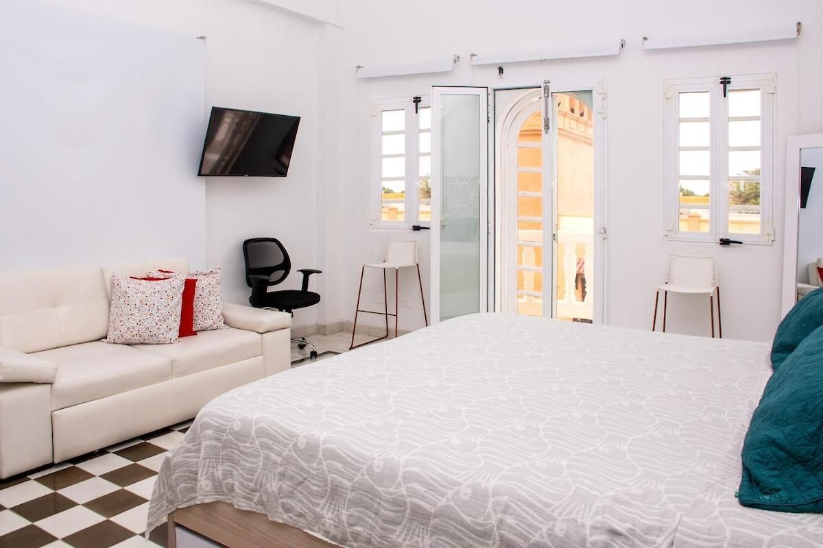 Estudio Colonial Con Balcón, Plaza Santo Domingo Con Piscina Apartamento *