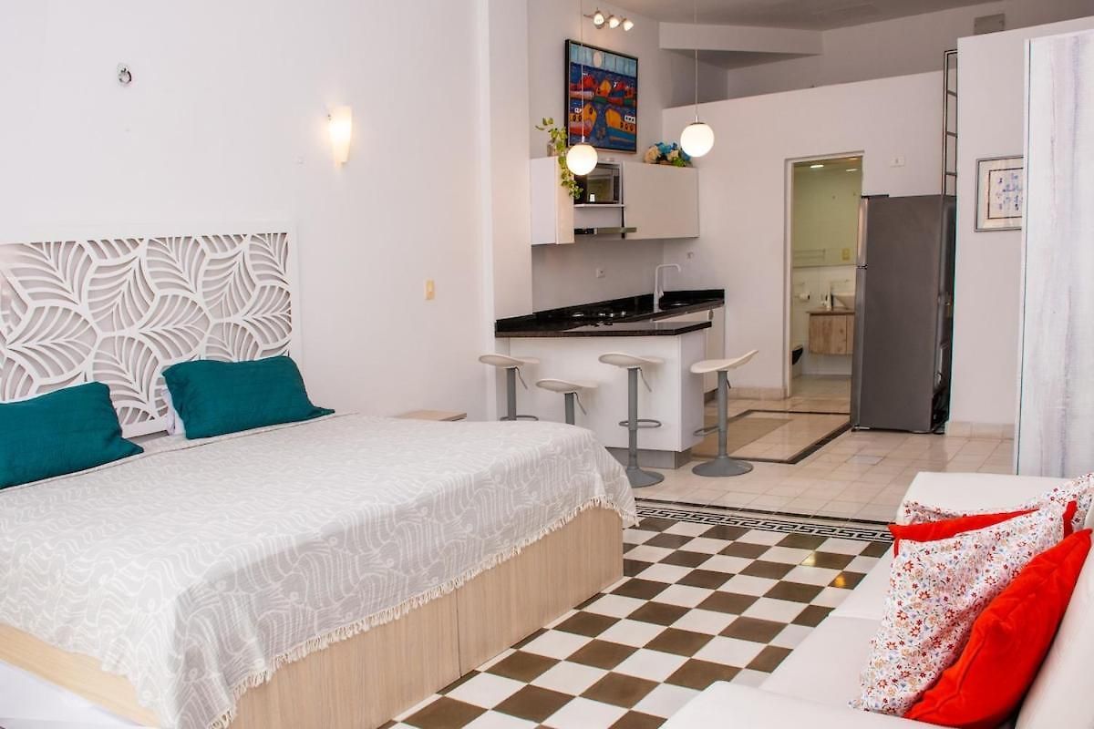 Apartamento Estudio Colonial Con Balcón, Plaza Santo Domingo Con Piscina