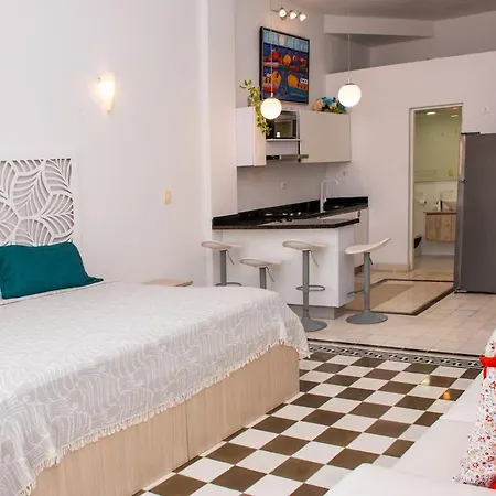 Apartamento Estudio Colonial Con Balcón, Plaza Santo Domingo Con Piscina